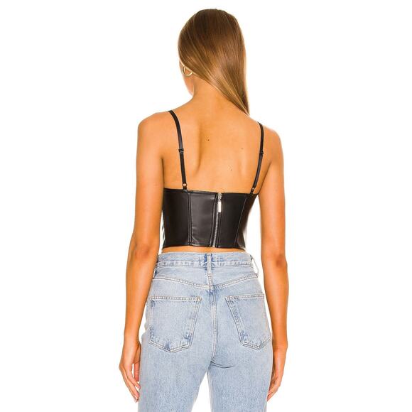 Superdown Rylee Bustier Top In Black - XS - Picture 3 of 6